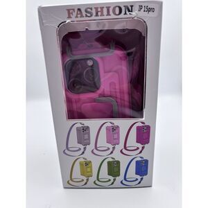 New In Box Telephone Case With Pouch‎ For iPhone 15 Pro. 2285